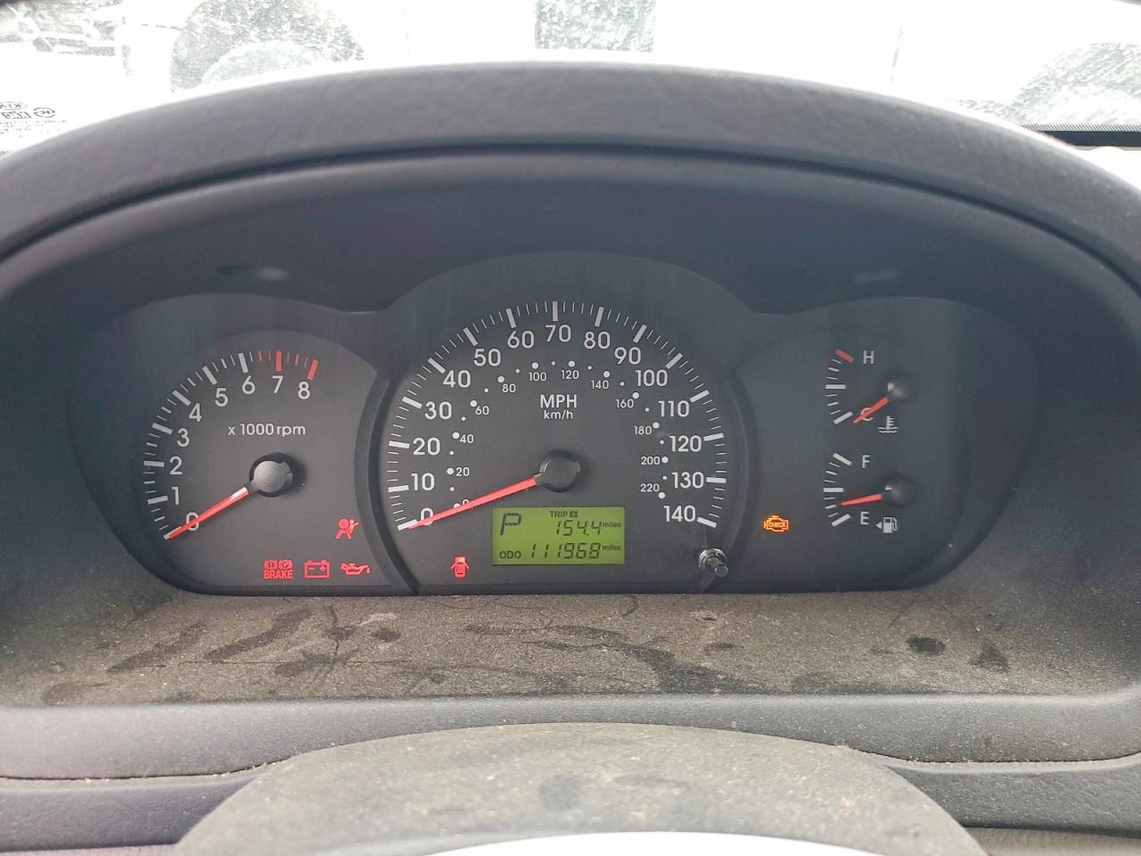 2006 KIA Spectra VIN KNAFE121865297874 photo 9