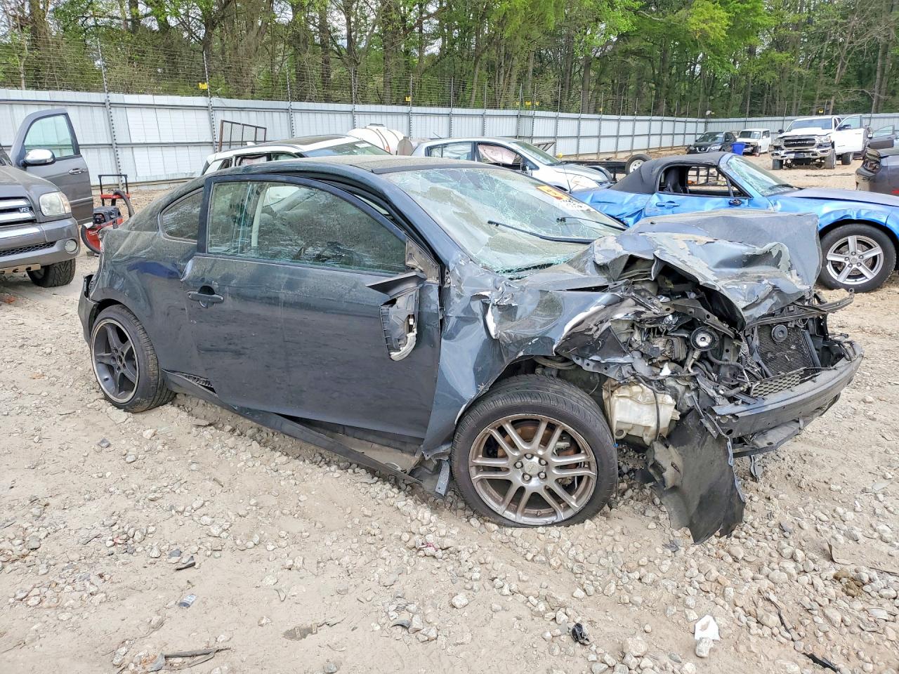 2007 Scion Tc VIN JTKDE177X70187200 photo 4