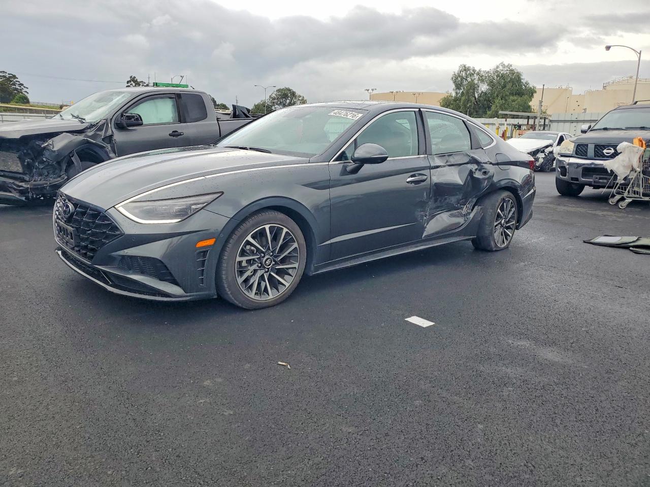 2022 HYUN Sonata VIN KMHL34J24NA168121 photo 1