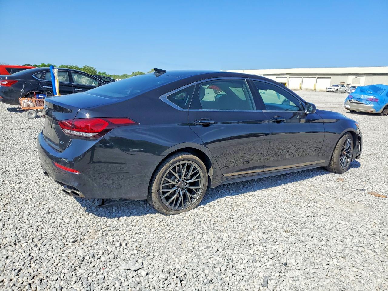 2018 Genesis G80 VIN KMHGN4JB3JU253018 photo 3