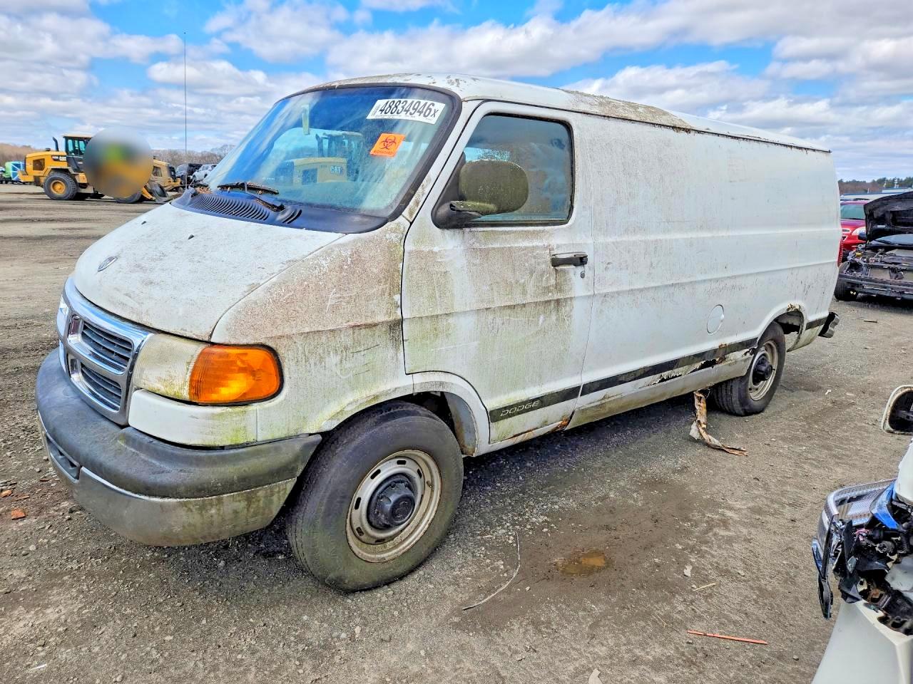 2002 Dodge B series VIN 2B7JB21Y92K121772 photo 1