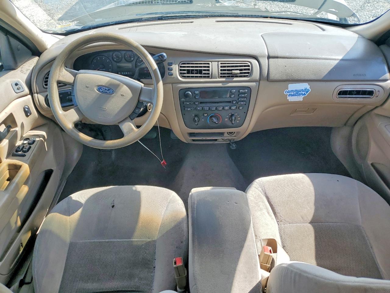 2006 Ford Taurus VIN 1FAHP53U56A185696 photo 8