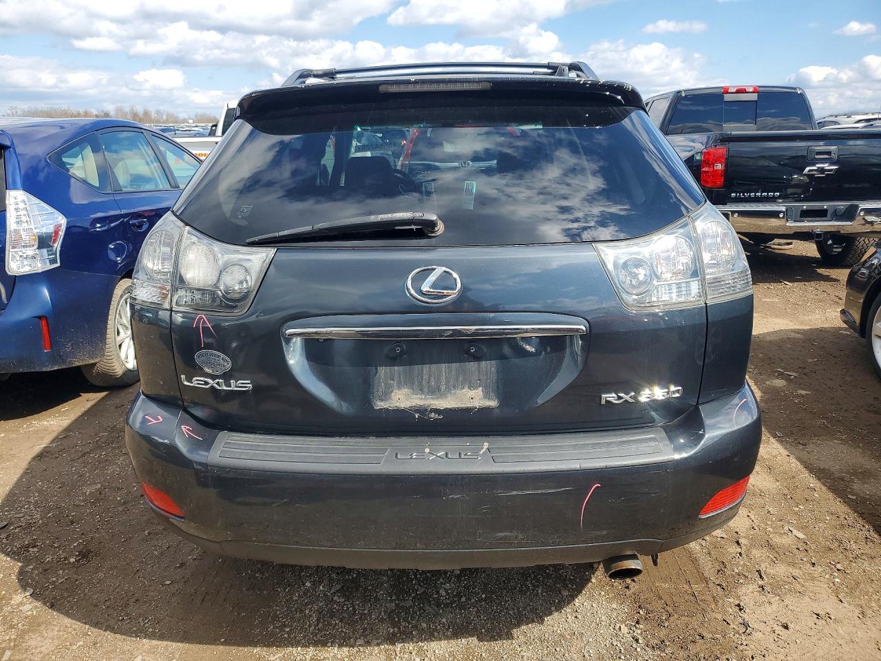 2007 LEXUS Rx350 VIN JTJHK31U272025218 photo 6
