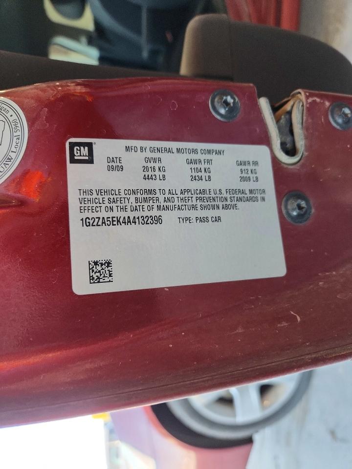 2010 Pontiac G6 VIN 1G2ZA5EK4A4132396 photo 12