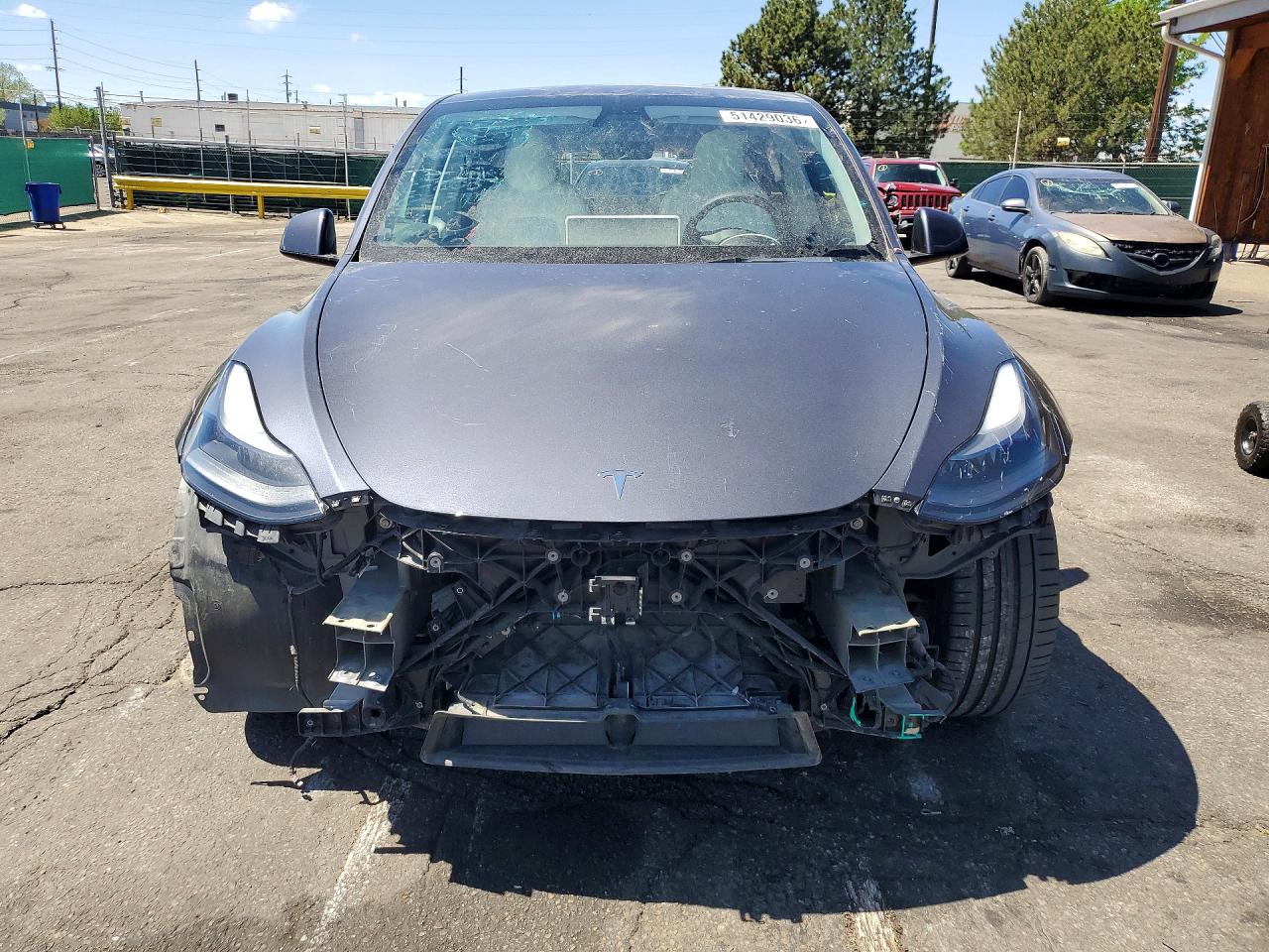 2021 Tesla Model y VIN 5YJYGDEF8MF250743 photo 5