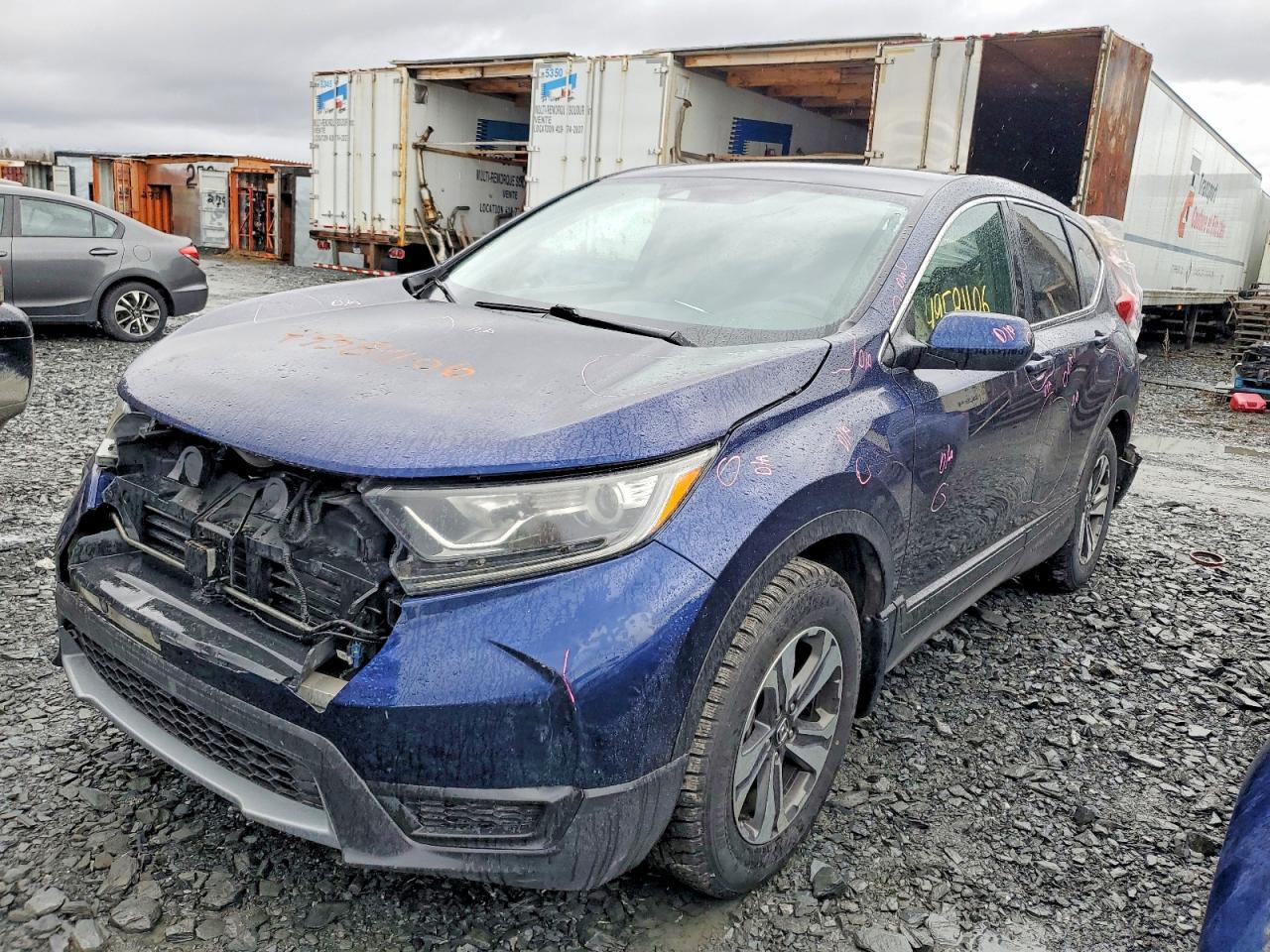 2017 Honda Crv VIN 2HKRW2H28HH135491 photo 1