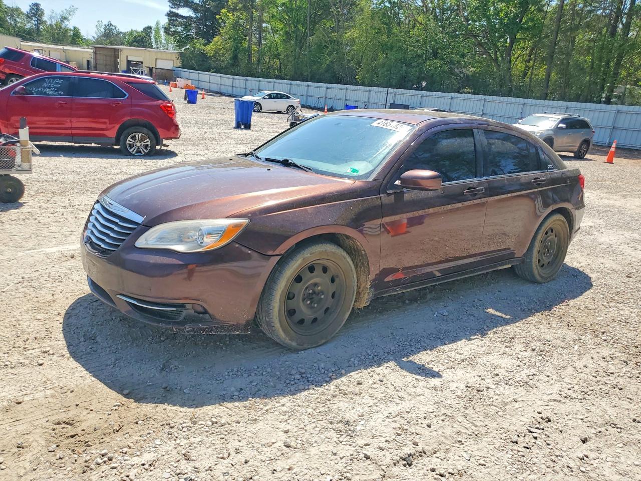 2012 Chrysler 200 VIN 1C3CCBABXCN292266 photo 1