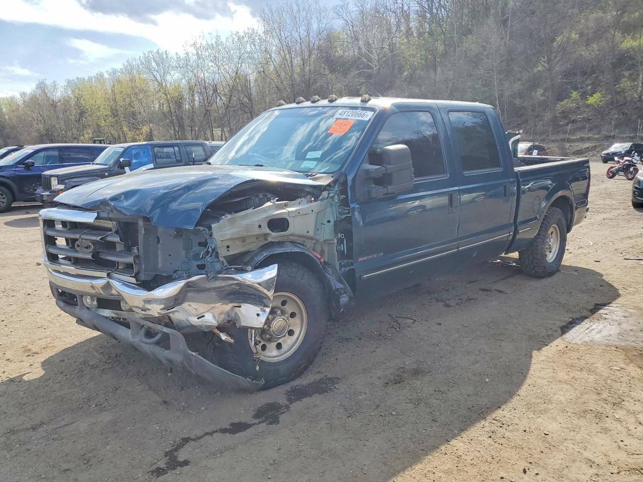 1999 Ford F250 VIN 1FTNW20F0XED18573 photo 1