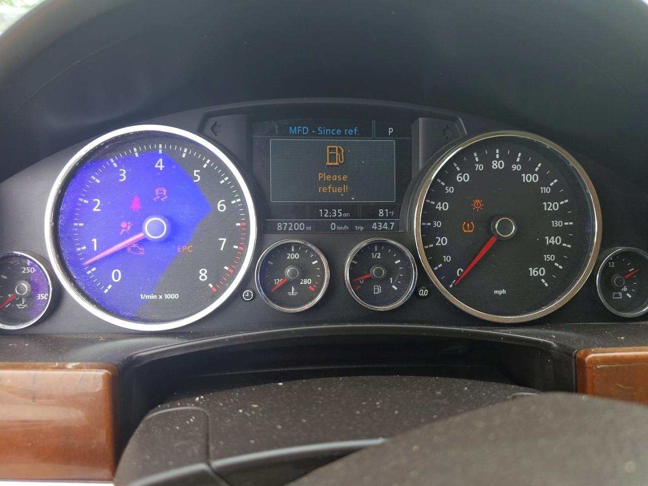 2008 Volkswagen Touareg VIN WVGCB77L18D060577 photo 8