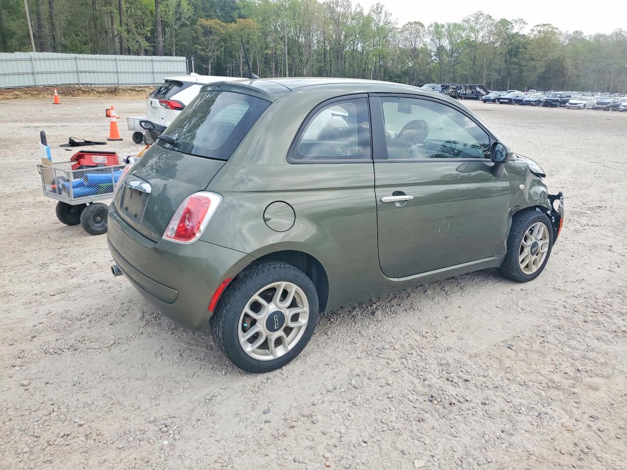 2012 Fiat 500 VIN 3C3CFFAR7CT366626 photo 3