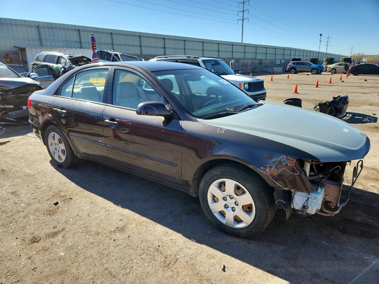 2010 HYUNDAI Sonata VIN 5NPET4AC7AH578212 photo 4