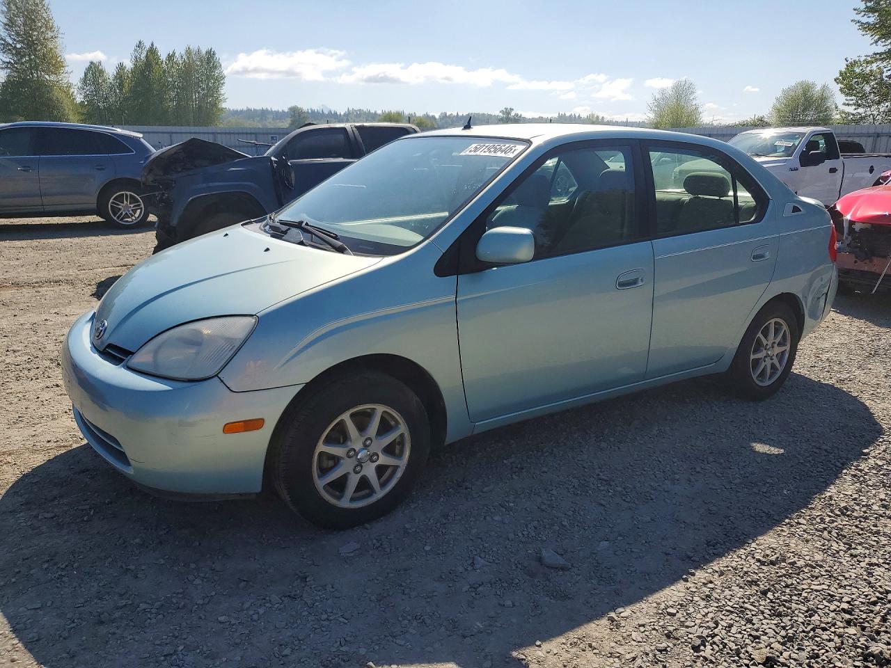 2001 TOYOTA Prius VIN JT2BK12U210014744 photo 1