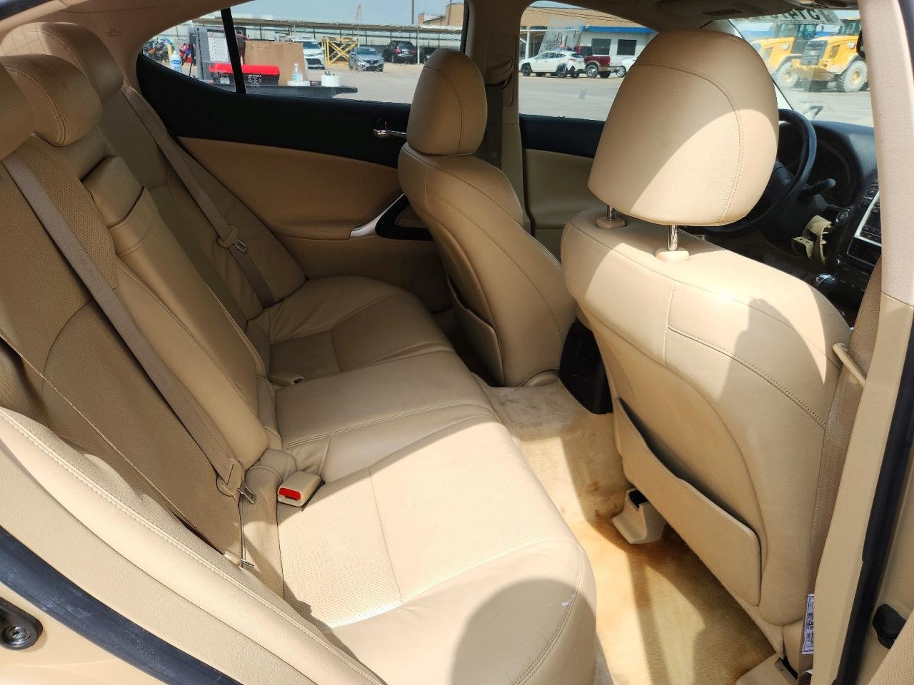 2007 Lexus Is VIN JTHBK262772027474 photo 10