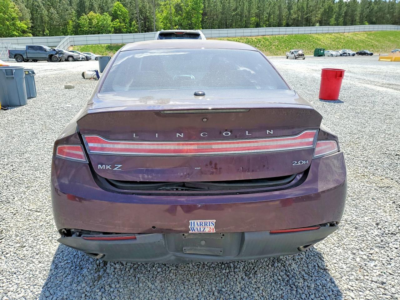 2013 Lincoln Mkz VIN 3LN6L2LUXDR807929 photo 6