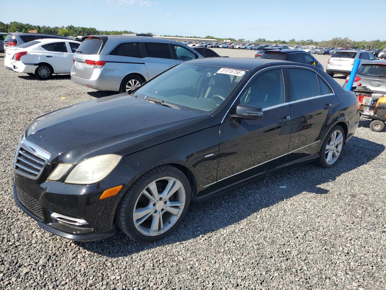 2012 Mercedes-Benz E-class VIN WDDHF5KB9CA600971 photo 1