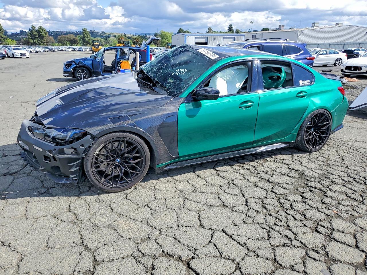 2025 BMW M3 VIN WBS33HJ0XSFT97923 photo 1