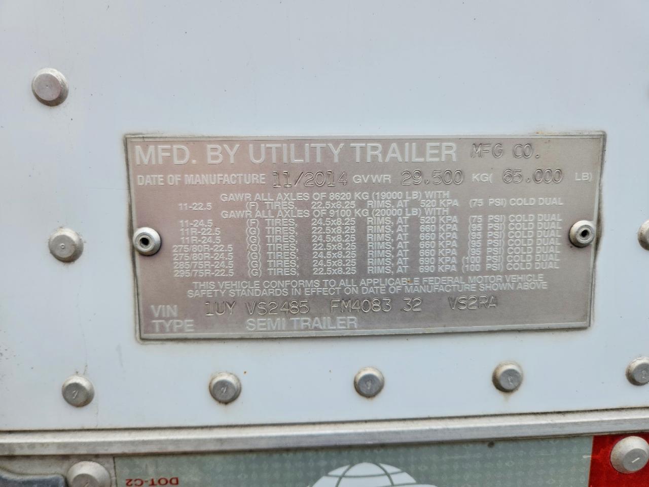 2015 UTILITY All models VIN 1UYVS2485FM408332 photo 10