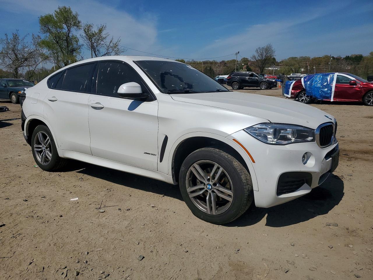 2017 BMW X6 VIN 5UXKU2C35H0U30082 photo 4