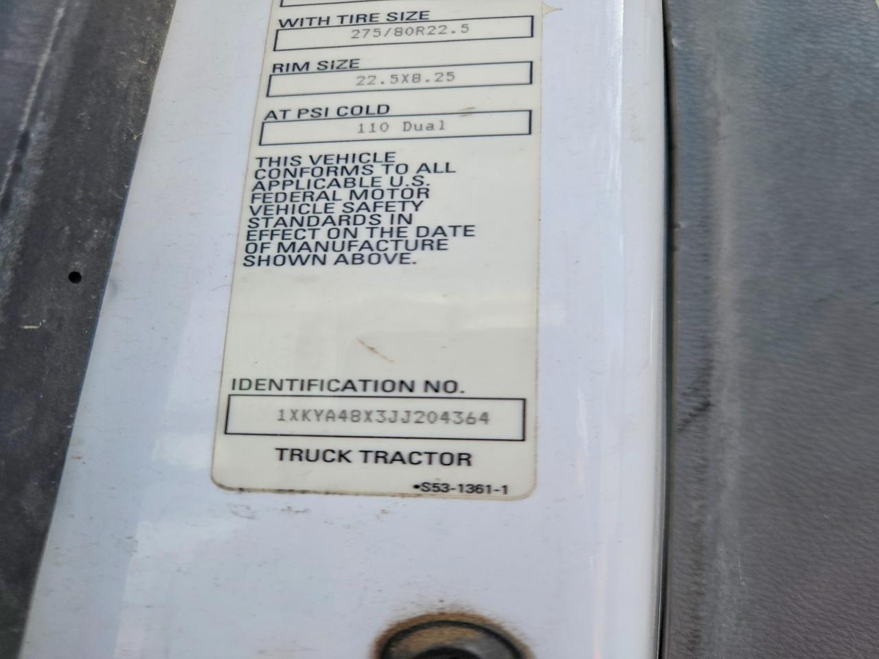 2018 KENWORTH All other VIN 1XKYA48X3JJ204364 photo 10