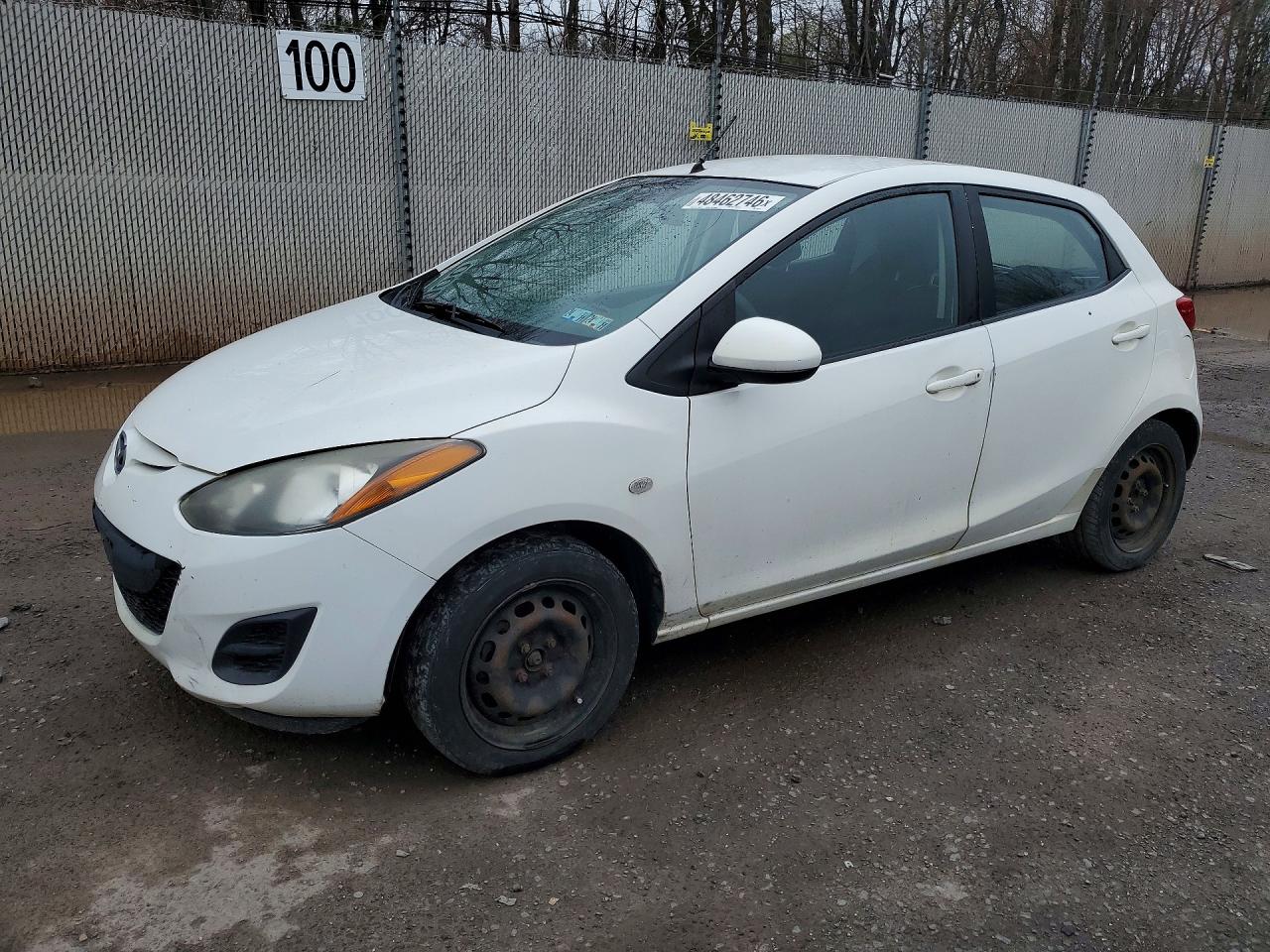 2014 Mazda 2 VIN JM1DE1KY0E0187775 photo 1