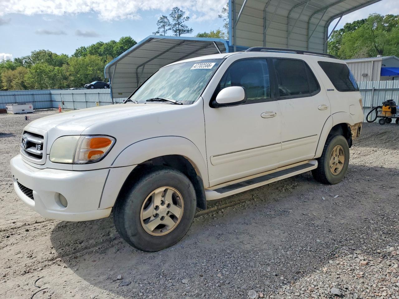 2002 Toyota Sequoia VIN 5TDBT48A92S071847 photo 1