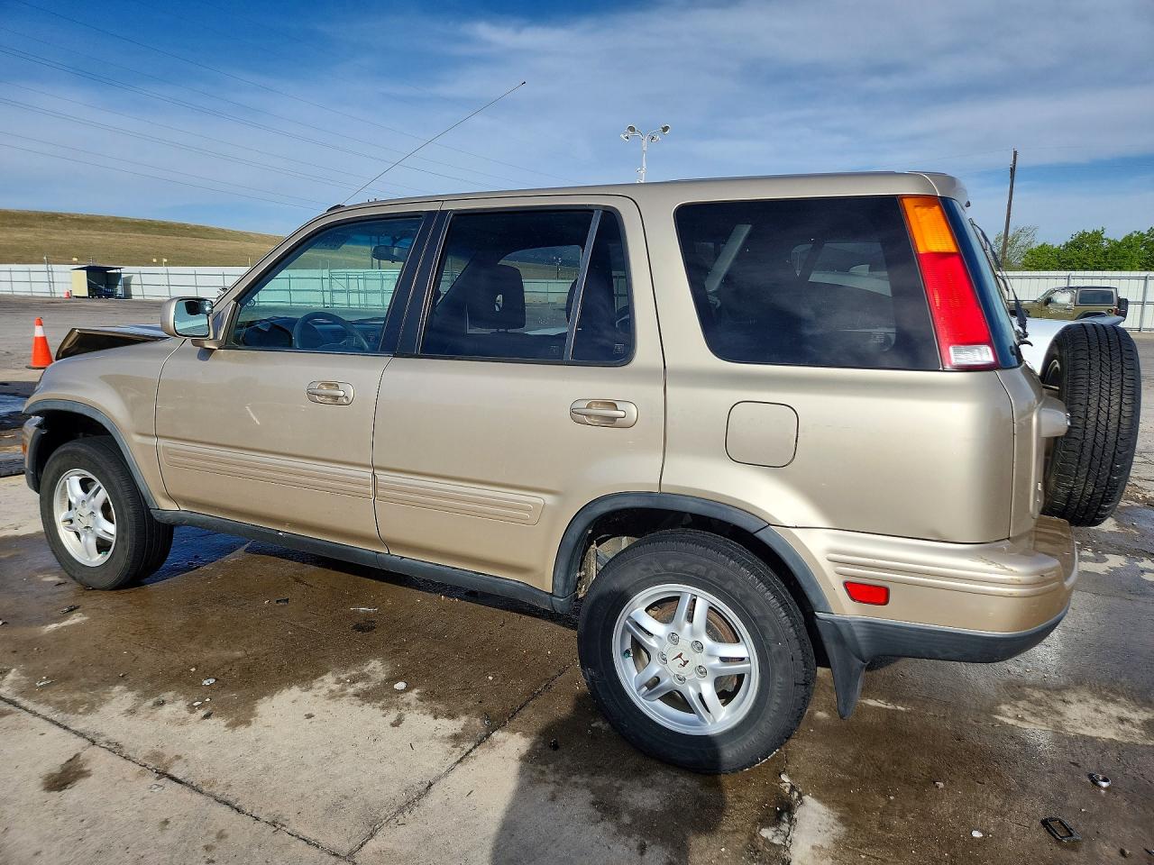 2001 Honda Crv VIN JHLRD187X1C040348 photo 2