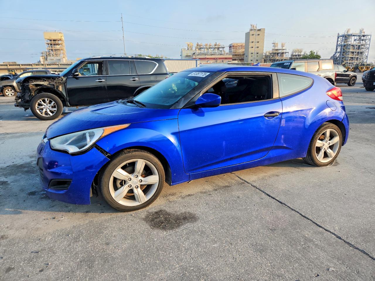 2014 Hyundai Veloster VIN KMHTC6AD1EU207274 photo 1