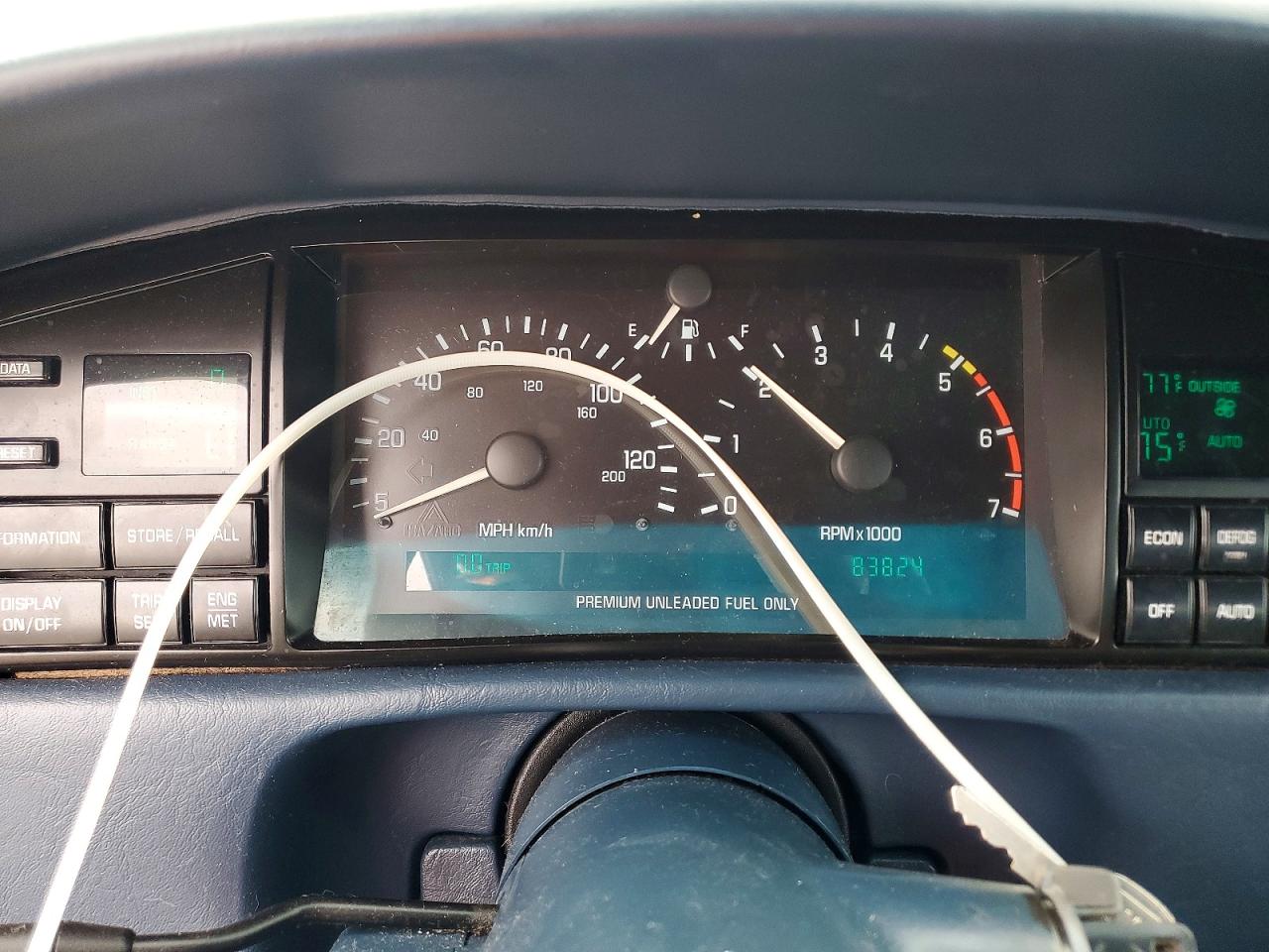 1993 Cadillac Eldorado VIN 1G6EL12B7PU618889 photo 9