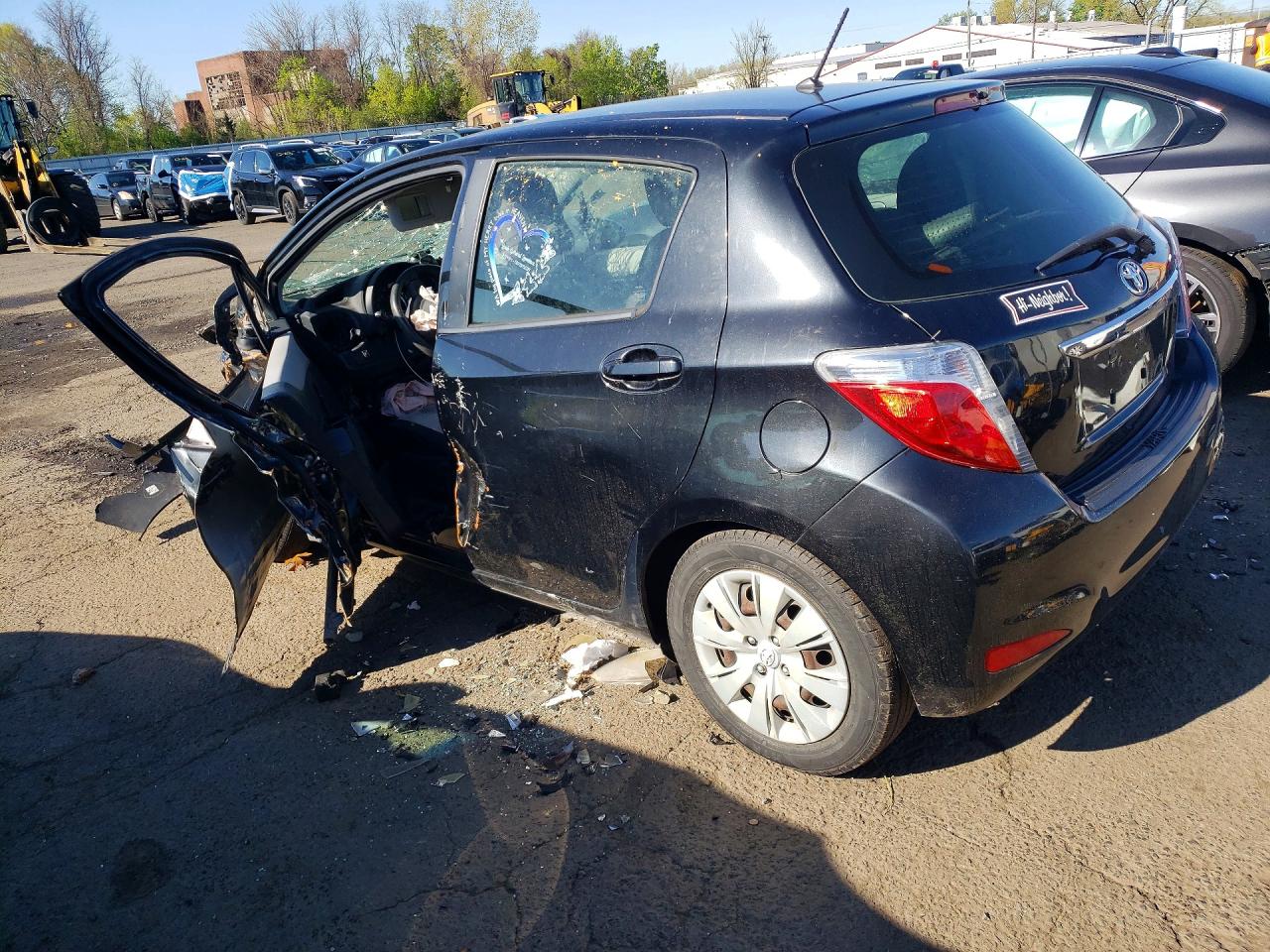 2014 Toyota Yaris VIN JTDKTUD33ED580050 photo 2