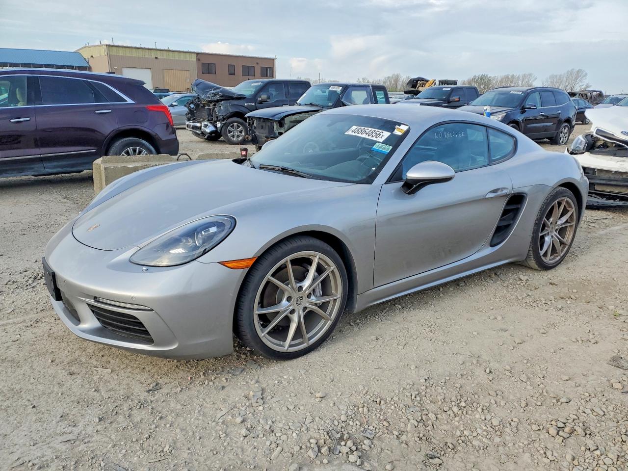 2019 Porsche Cayman VIN WP0AA2A81KS260996 photo 1