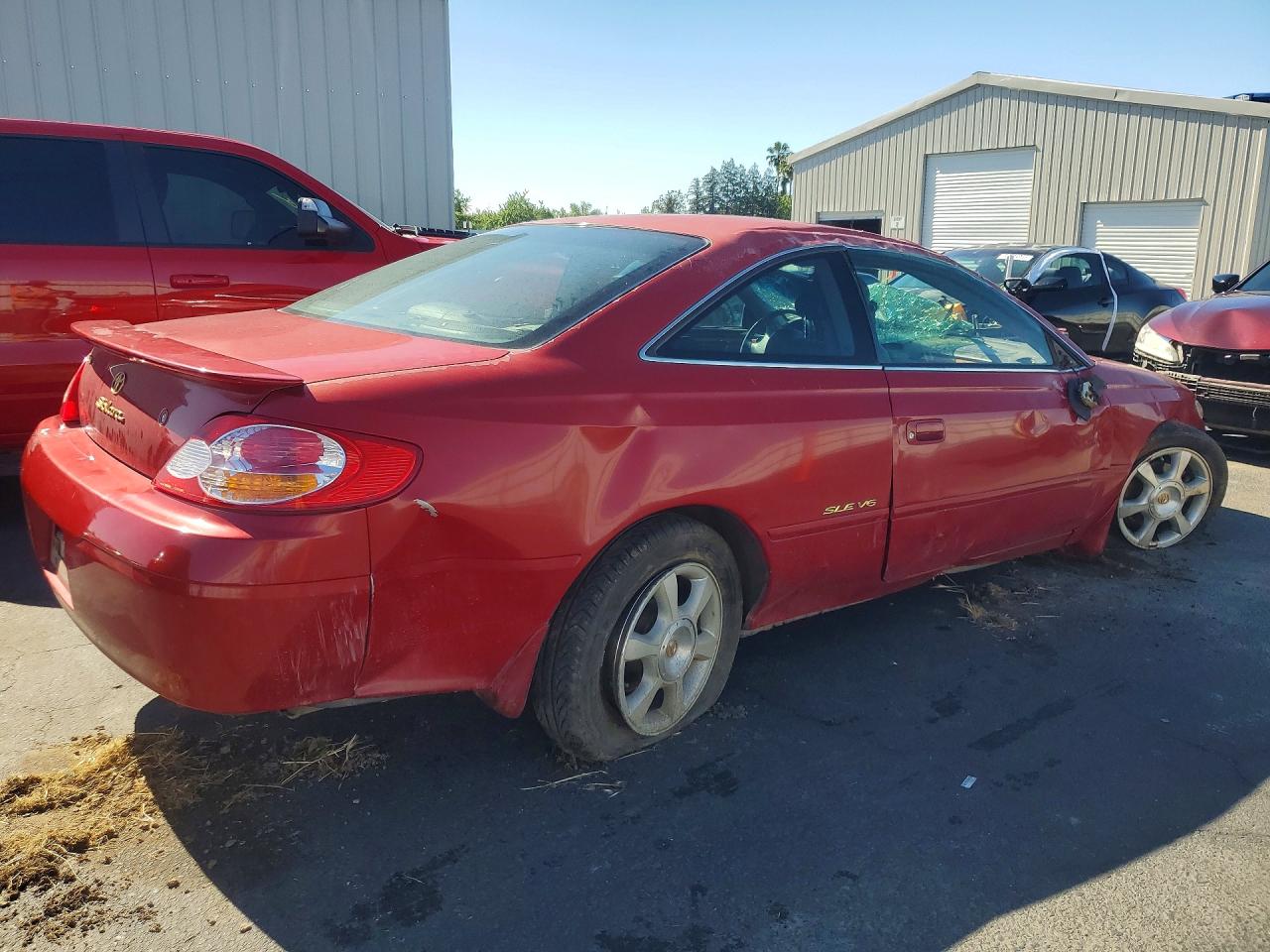 2003 TOYOTA Camry sola VIN 2T1CF28P13C602781 photo 3