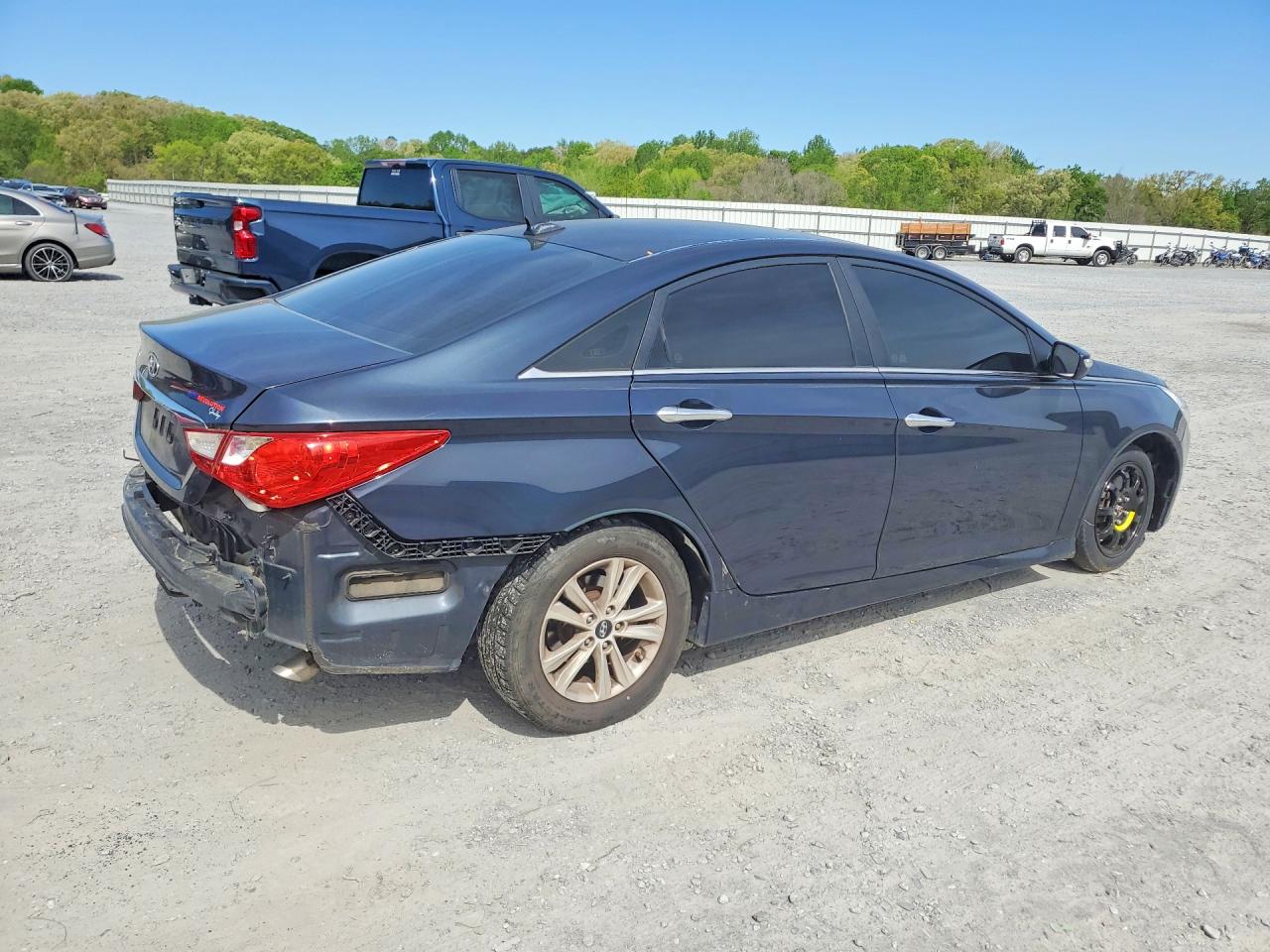 2014 Hyundai Sonata VIN 5NPEB4AC9EH853121 photo 3