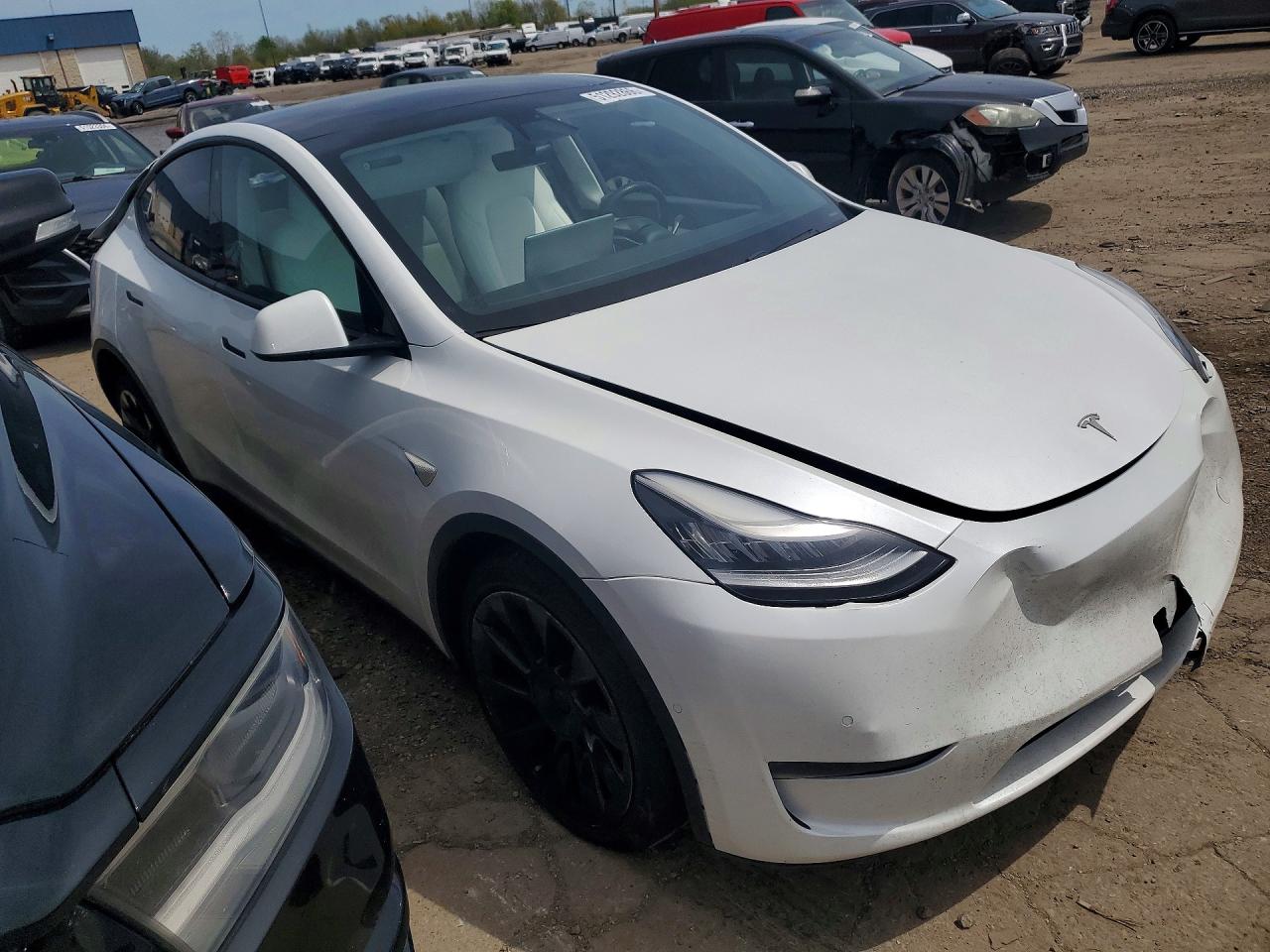 2020 Tesla Model y VIN 5YJYGDEE8LF039550 photo 4