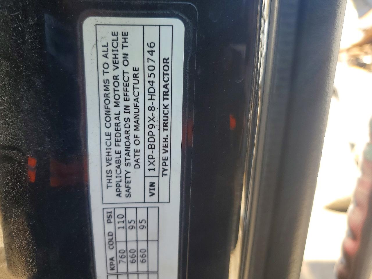 2017 PETERBILT All other VIN 1XPBDP9X8HD450746 photo 10