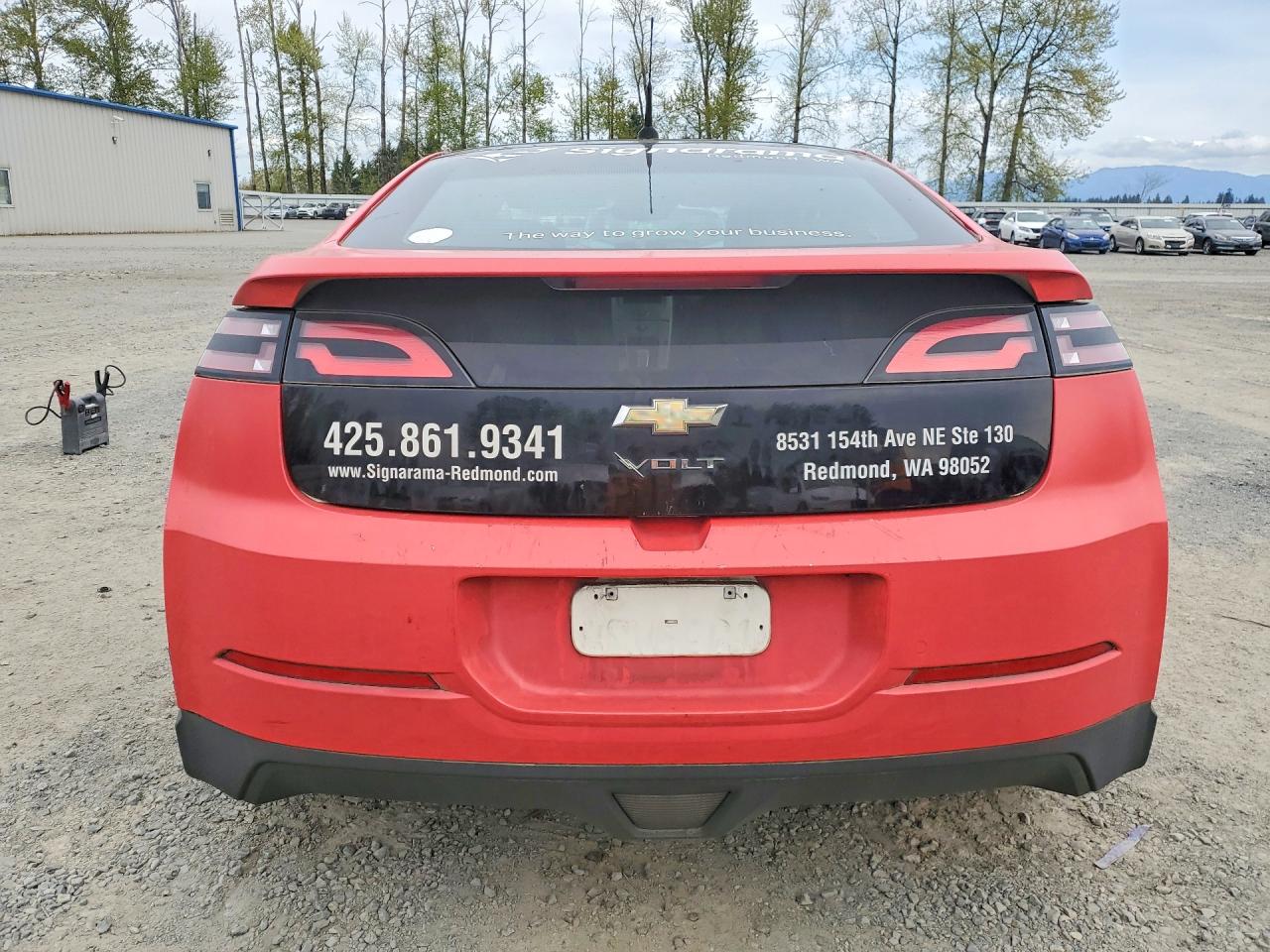 2012 CHEV Volt VIN 1G1RD6E45CU113488 photo 6