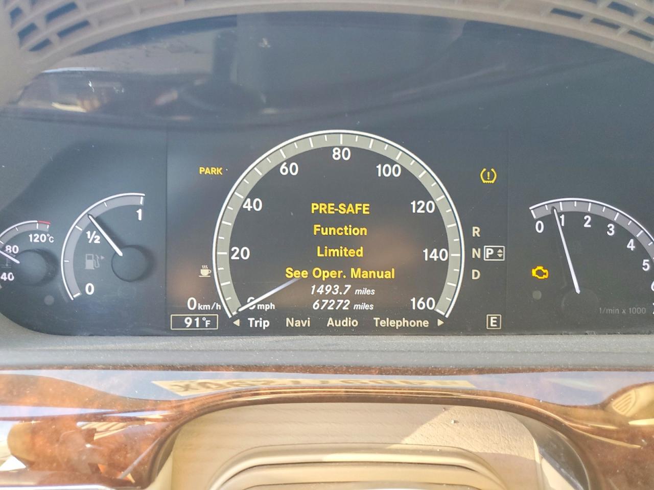 2013 Mercedes-Benz S class VIN WDDNG7DB3DA534105 photo 9