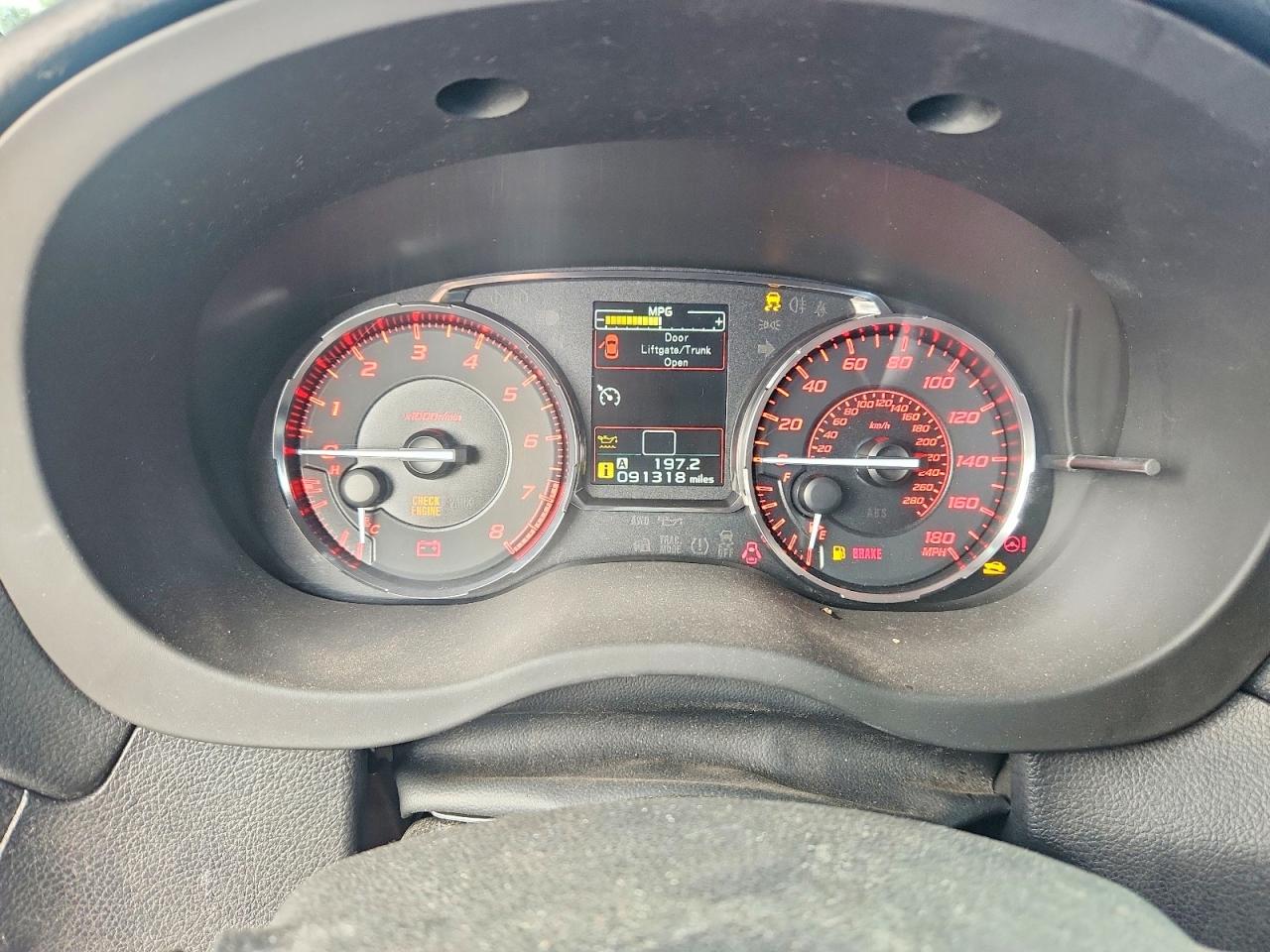2016 Subaru Wrx VIN JF1VA1E65G9811245 photo 9