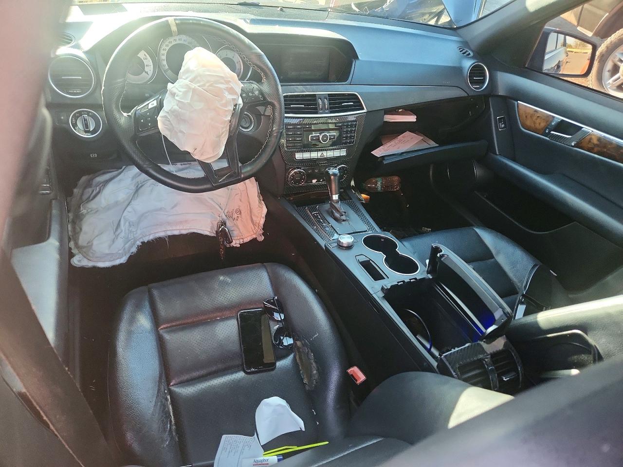 2013 Mercedes-Benz C class VIN WDDGF8ABXDR255399 photo 8
