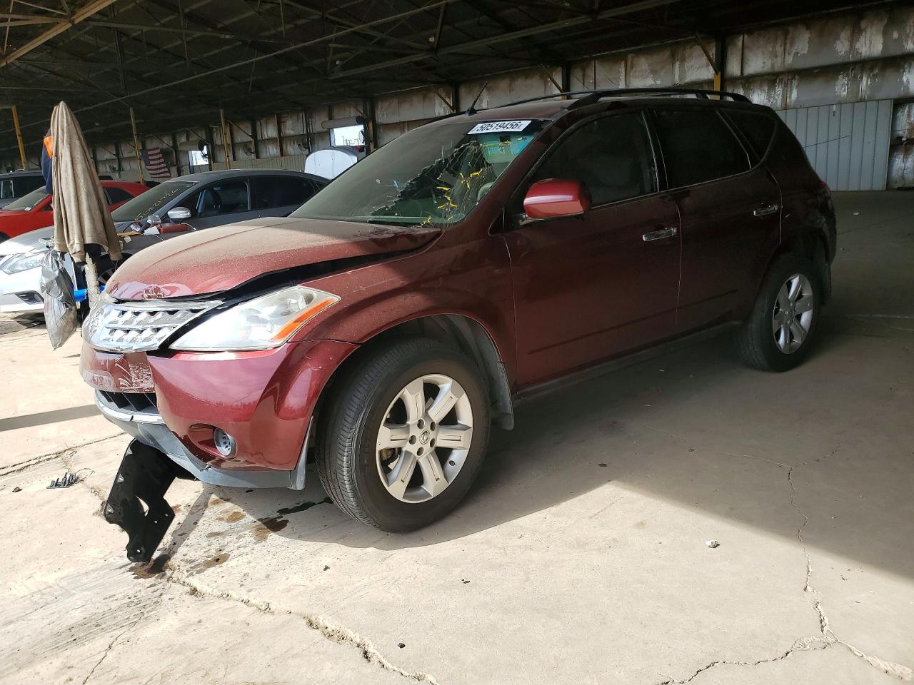 2007 Nissan Murano VIN JN8AZ08W67W651910 photo 1
