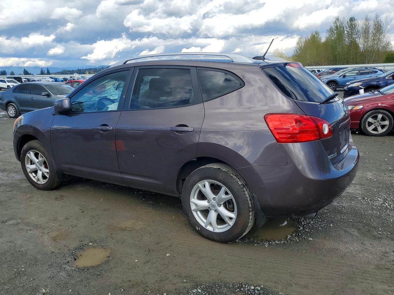 2008 Nissan Rogue VIN JN8AS58V58W106744 photo 2