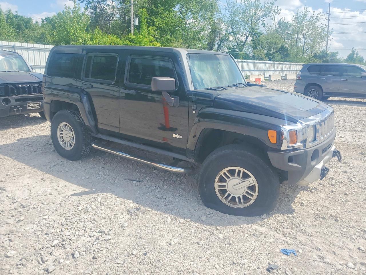 2009 Hummer H3 VIN 5GTEN13E598126351 photo 4