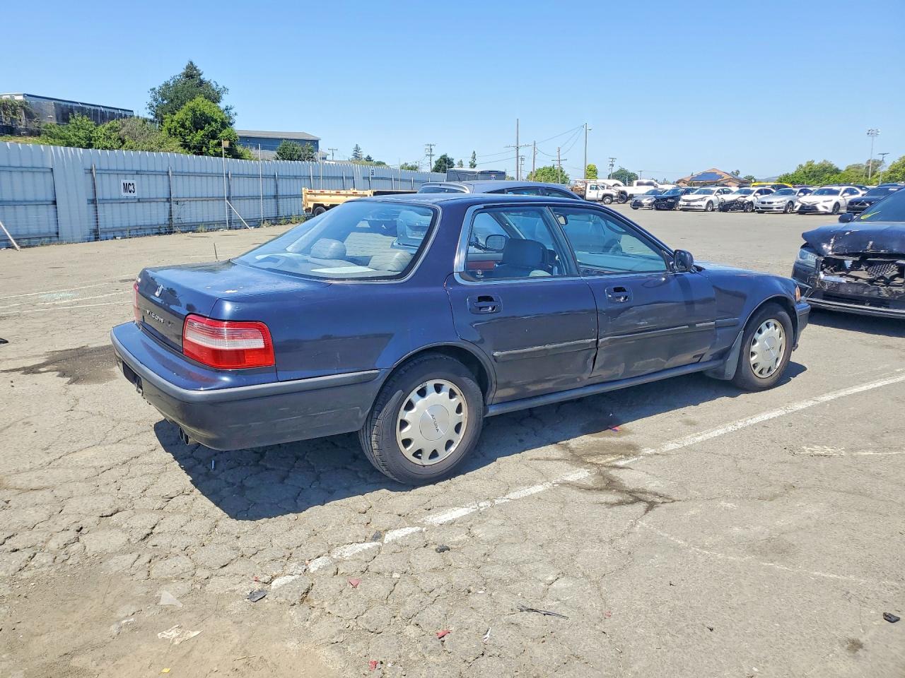 1992 Acura Vigor VIN JH4CC2654NC005516 photo 3