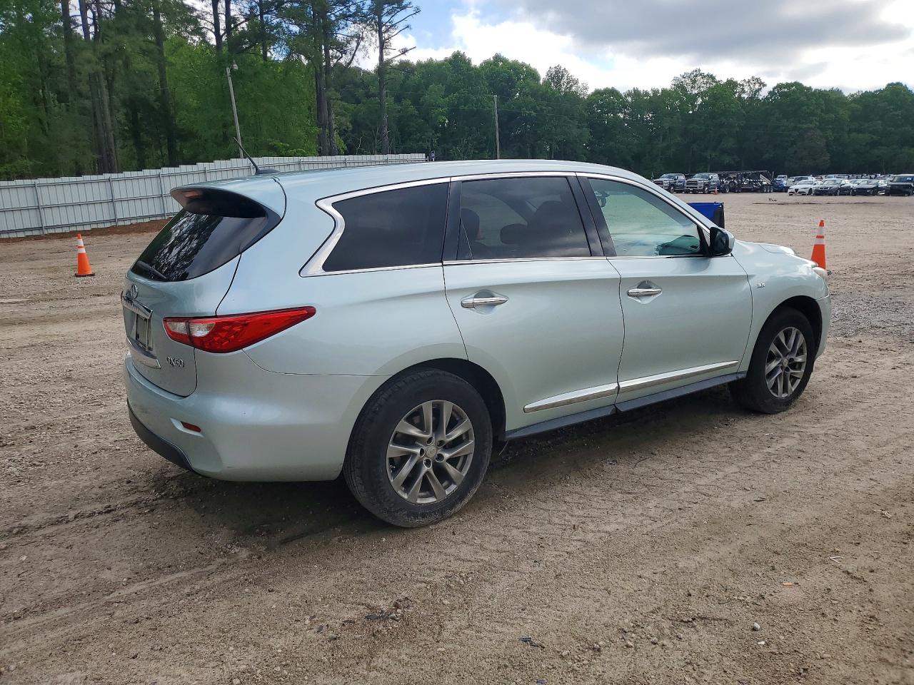 2014 Infiniti Qx60 base VIN 5N1AL0MM8EC528587 photo 3