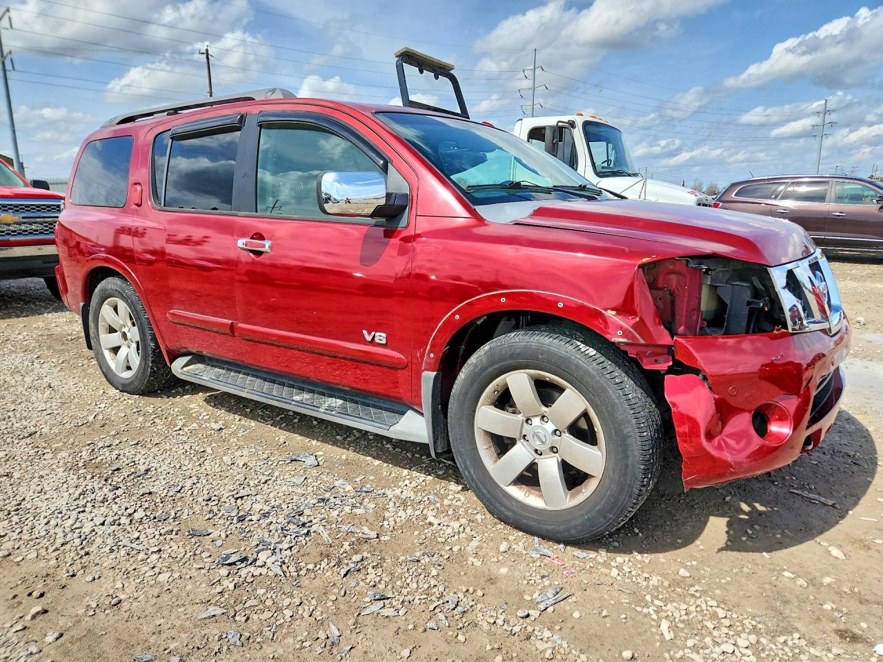 2008 Nissan Armada VIN 5N1BA08D48N629381 photo 4