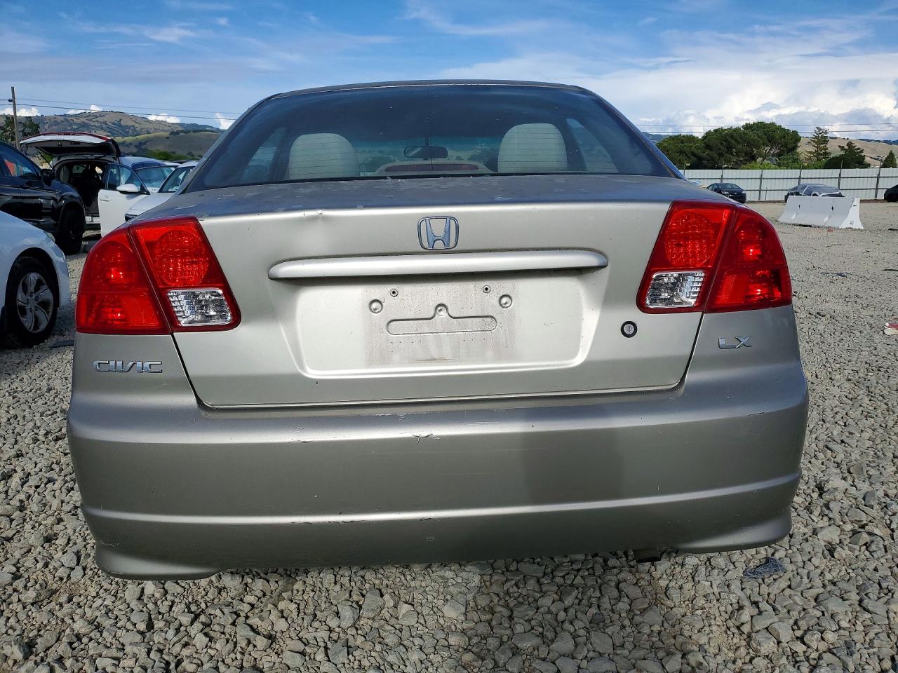 2004 Honda Civic VIN 2HGES16514H615166 photo 6