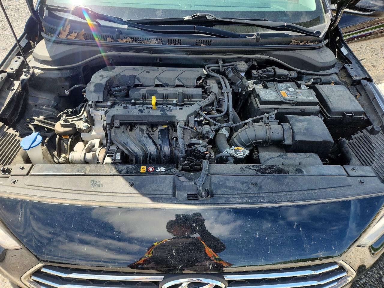 2022 Hyundai Accent VIN 3KPC24A63NE163001 photo 11