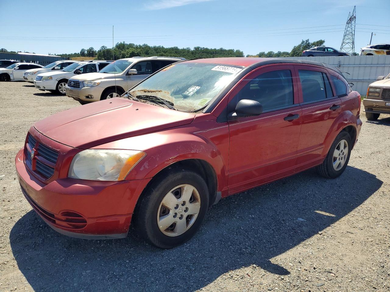 2008 Dodge Caliber VIN 1B3HB28B38D646265 photo 1
