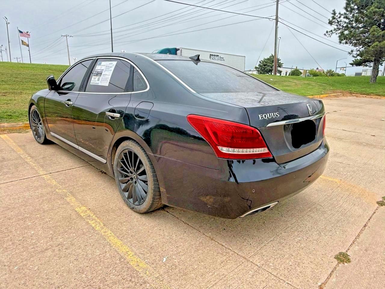 2014 Hyundai Equus VIN KMHGH4JH1EU080178 photo 3