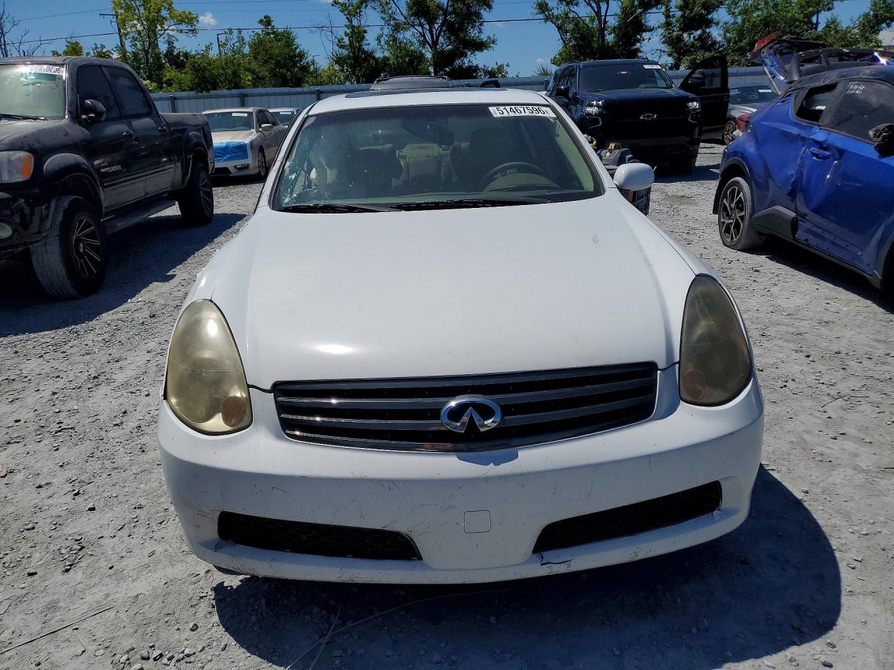 2005 Infiniti G35 VIN JNKCV51E55M218231 photo 5