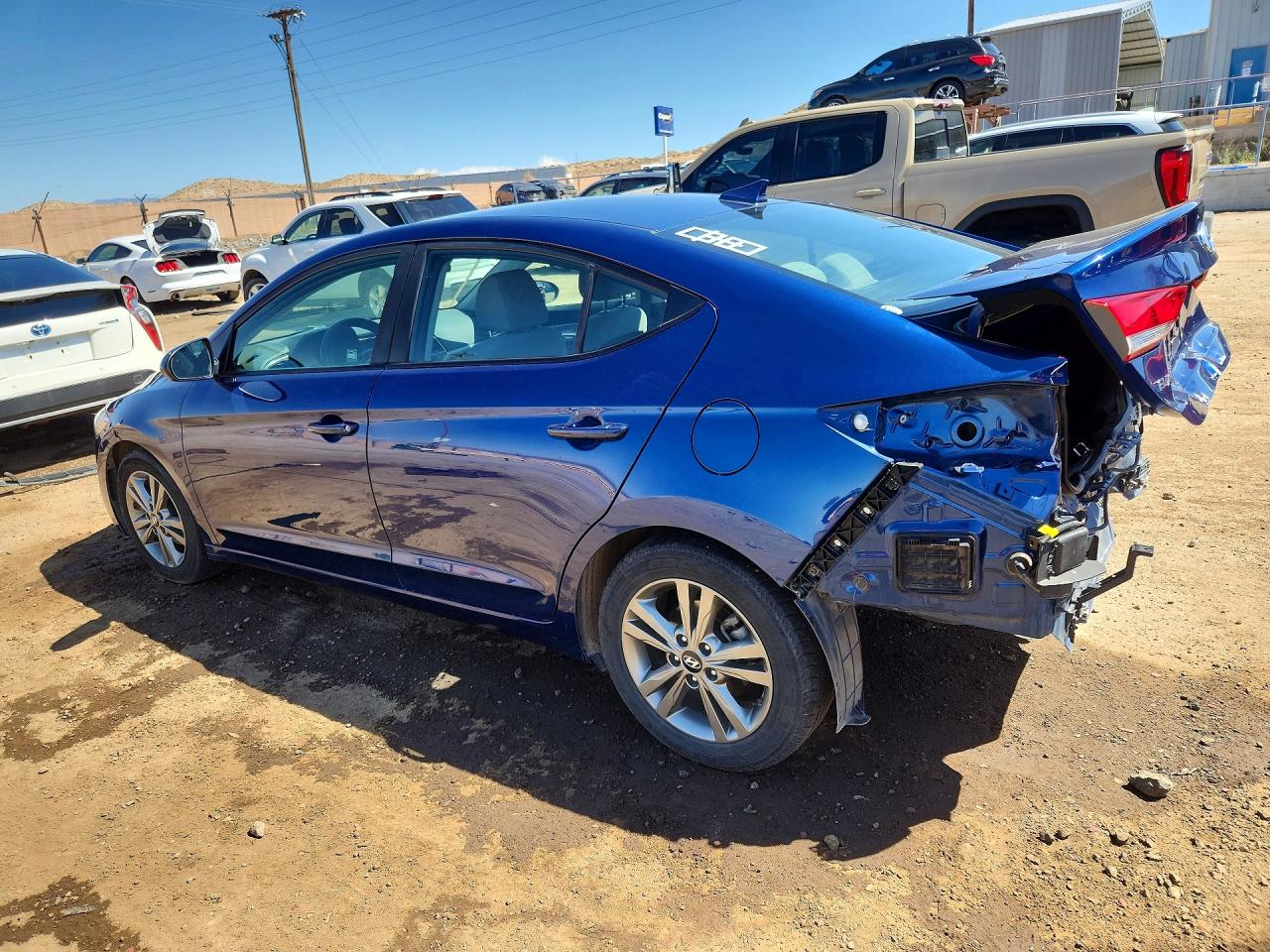 2018 Elantra VIN 5NPD84LF0JH295686 photo 2